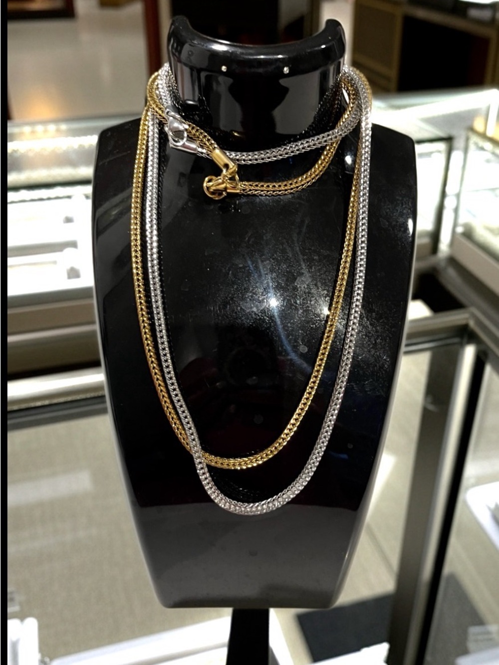 UNISEX Gold and Silver ROPE Chain Necklaces - Buy 2 and $ave!